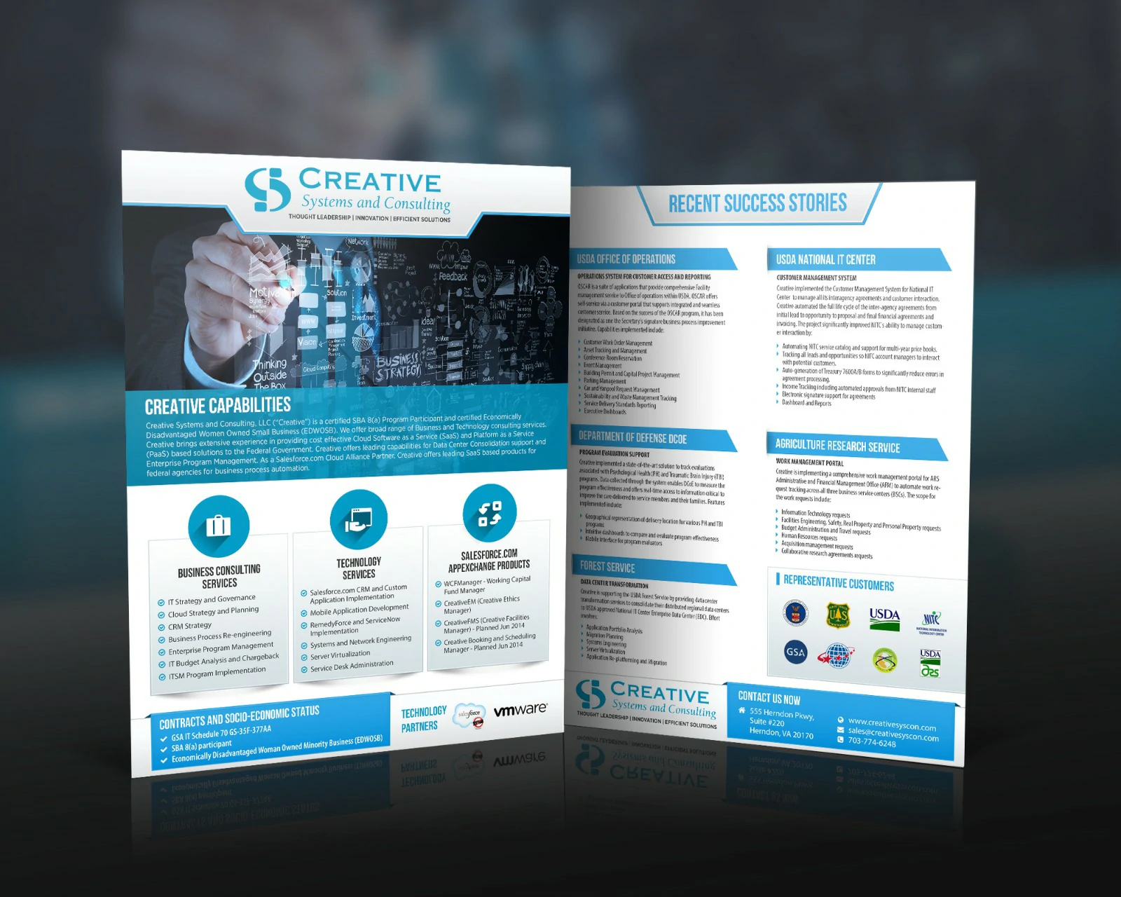 Brochure Design portfolio project brochure 01